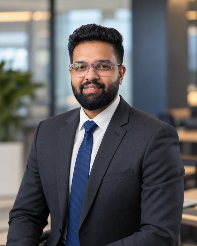 Portrait of Samjad Salim, founder of BusyDayKit